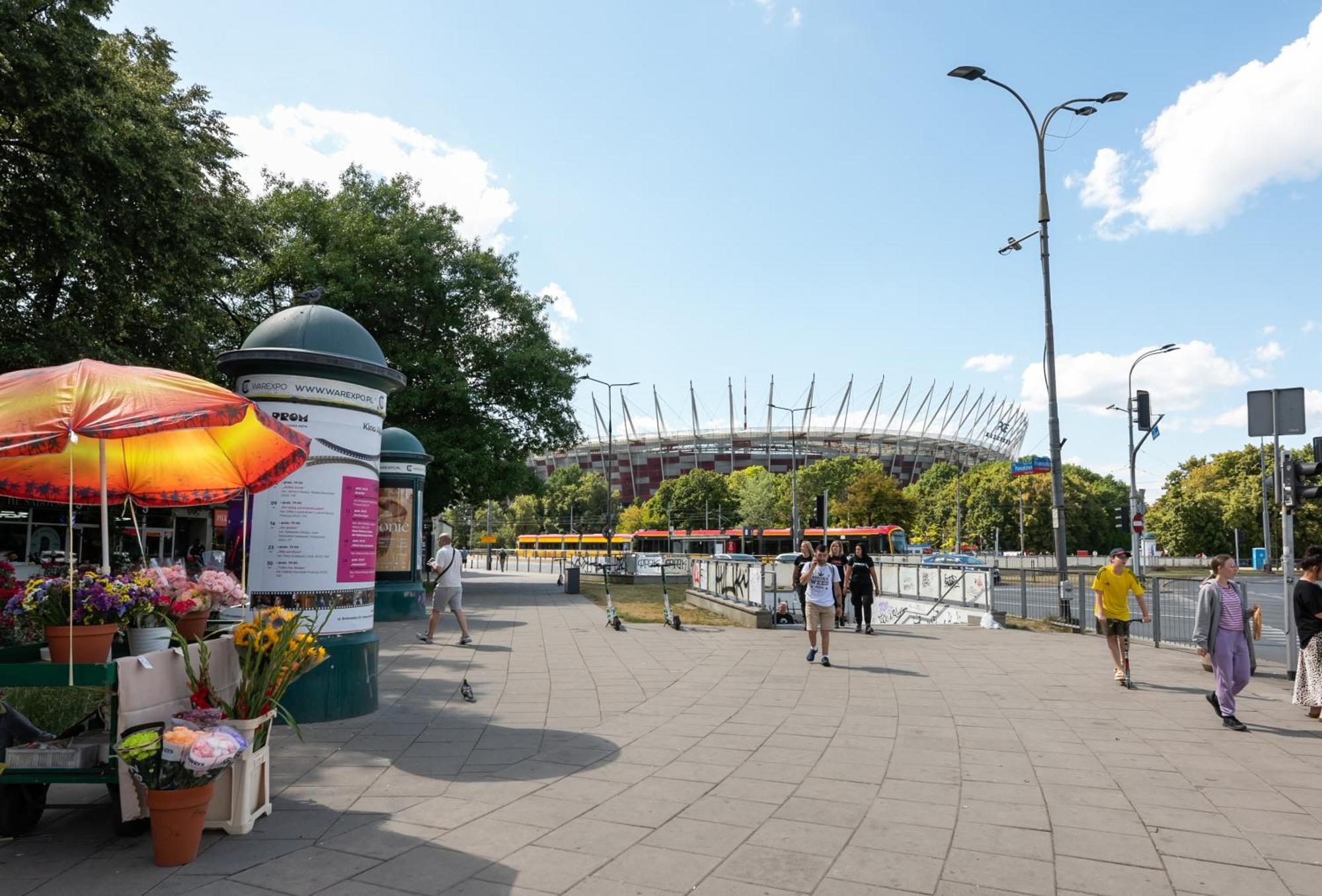 National Stadium Chic Studio Warschau Exterior foto